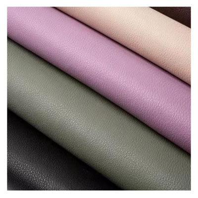 Pu ткани Faux кожаный покрыл кожу ткани Microfiber для сумок