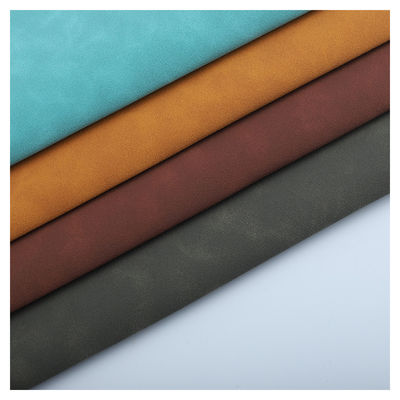 Pu ткани Faux кожаный покрыл кожу ткани Microfiber для сумок